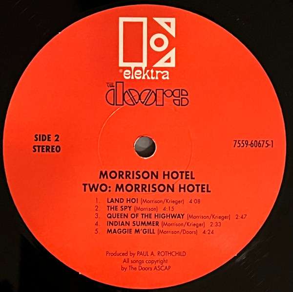 The Doors – Morrison Hotel (stereo)